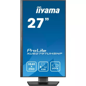 iiyama ProLite/XUB2797UHSNP-B1/27"/IPS/4K UHD/60Hz/4ms/Černá/5R
