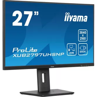 iiyama ProLite/XUB2797UHSNP-B1/27"/IPS/4K UHD/60Hz/4ms/Černá/5R