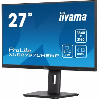 iiyama ProLite/XUB2797UHSNP-B1/27"/IPS/4K UHD/60Hz/4ms/Černá/5R