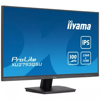 iiyama ProLite/XU2793QSU-B7/27"/IPS/QHD/100Hz/1ms/Black/3R