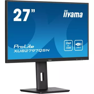 iiyama ProLite/XUB2797QSN-B2/27"/IPS/QHD/100Hz/1ms/Black/3R