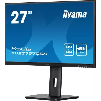 iiyama ProLite/XUB2797QSN-B2/27"/IPS/QHD/100Hz/1ms/Black/3R