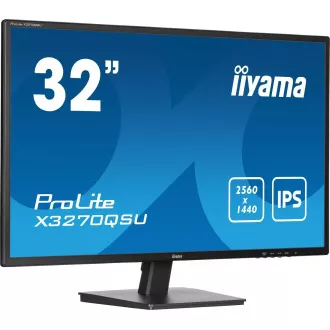 iiyama ProLite/X3270QSU-B1/31,5"/IPS/QHD/100Hz/3ms/Black/3R