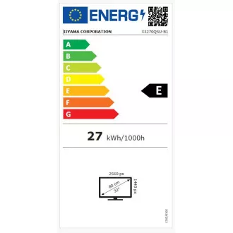 iiyama ProLite/X3270QSU-B1/31,5"/IPS/QHD/100Hz/3ms/Black/3R