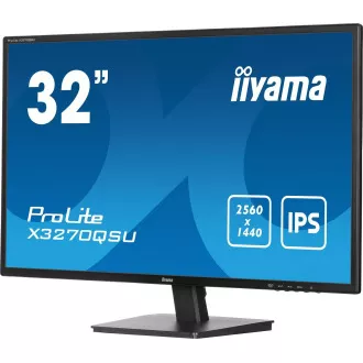 iiyama ProLite/X3270QSU-B1/31,5"/IPS/QHD/100Hz/3ms/Black/3R