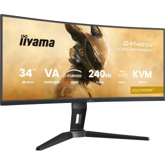 iiyama G-Master/GCB3486WQSCP-B1/34"/VA/wQHD/240Hz/0,4ms/Black/3R