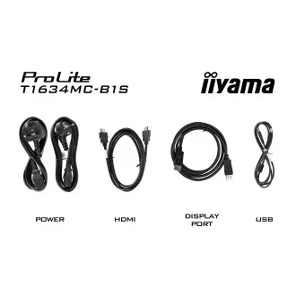 16" iiyama T1634MC-B1S: PCAP,FHD,HDMI,DP 16" iiyama T1634MC-B1S: PCAP,FHD,HDMI,DP