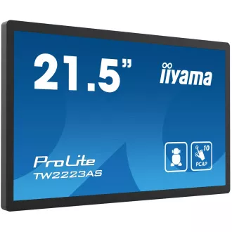 22" iiyama TW2223AS-B2: PCAP,Android 12,FHD 22" iiyama TW2223AS-B2: PCAP,Android 12,FHD