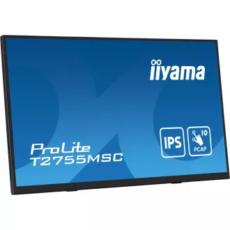 27" iiyama T2755MSC-B1:IPS,FHD,PCAP,Webcam
