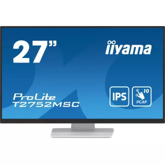 27" iiyama T2752MSC-W1:IPS,FHD,PCAP 27" iiyama T2752MSC-W1:IPS,FHD,PCAP