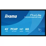43" iiyama T4329AS-B1AG:VA,4K UHD,Android,24/7
