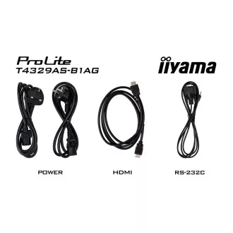 43" iiyama T4329AS-B1AG:VA,4K UHD,Android,24/7