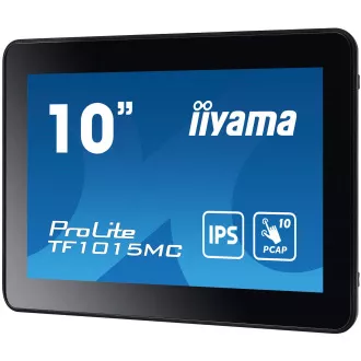 10" iiyama TF1015MC-B3: WXGA,10P,VGA,HDMI,DP