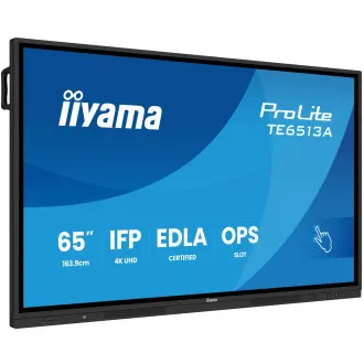 65" iiyama TE6513A-B1AG:IPS,4K,40P,EDLA 65" iiyama TE6513A-B1AG:IPS,4K,40P,EDLA