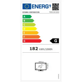 65" iiyama TE6513A-B1AG:IPS,4K,40P,EDLA 65" iiyama TE6513A-B1AG:IPS,4K,40P,EDLA