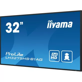 32" iiyama LH3275HS-B1AG: IPS,FHD,Android,24/7