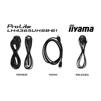 43" iiyama LH4365UHSB-B1:IPS,4K UHD,Android, 24/7