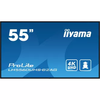 55" iiyama LH5560UHS-B2AG: VA,4K UHD,Andr.11,24/7