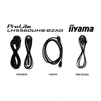 55" iiyama LH5560UHS-B2AG: VA,4K UHD,Andr.11,24/7