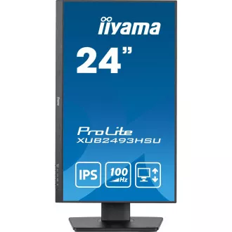 iiyama ProLite/XUB2493HSU-B7/23,8"/IPS/FHD/100Hz/1ms/Black/3R