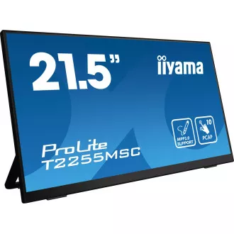 22" LCD iiyama T2255MSC-B1:PCAP,IPS,FHD,HDMI