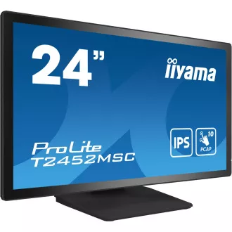 24" LCD iiyama T2452MSC-B1:PCAP,IPS,FHD,HDMI