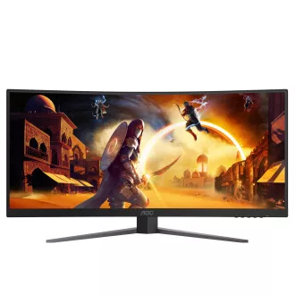 AOC Gaming/CU34G4/34"/VA/wQHD/180Hz/0,1ms/Black/3R