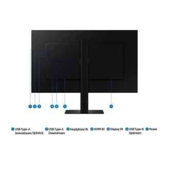 Samsung ViewFinity S6/S60D/27"/IPS/QHD/100Hz/5ms/Black/3R