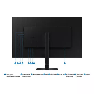 Samsung ViewFinity S8/LS37D800UAUXEN/37"/VA/4K UHD/60Hz/5ms/Black/3R