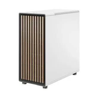 Fractal Design North Chalk White TG Clear/Midi Tower/Transpar./Bílá