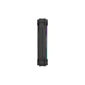 Fractal Design Momentum 12 RGB, 3-pack, Black