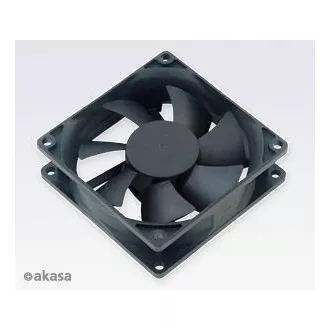 přídavný ventilátor Akasa 80x80x25 black OEM L