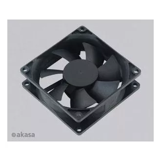 přídavný ventilátor Akasa 80x80x25 black OEM H