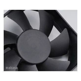 přídavný ventilátor Akasa 80x80x25 black OEM H