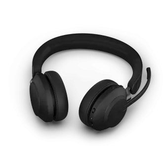 Jabra Evolve2 65/Stereo/USB/BT/Bezdrát/Stand/Černá - Rozbalené