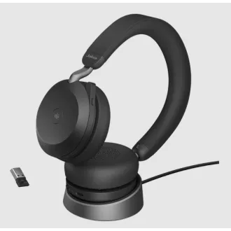 Jabra Evolve2 75/Stereo/ANC/USB/BT/Stand/Černá Jabra Evolve2 75/Stereo/ANC/USB/BT/Stand/Černá