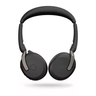 Jabra Evolve2 65 Flex/Stereo/ANC/USB/BT-USB/Bezdrát/Černá Jabra Evolve2 65 Flex/Stereo/ANC/USB/BT-USB/Bezdrát/Černá