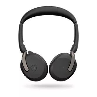 Jabra Evolve2 65 Flex/Stereo/ANC/USB/BT-USB/Bezdrát/MS/Černá