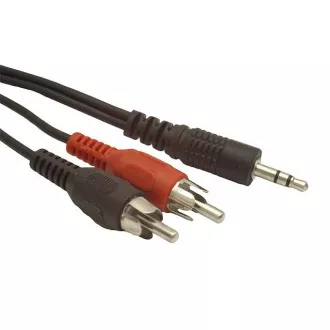 GEMBIRD kabel minijack 3.5mm - 2x RCA M/M 2,5m