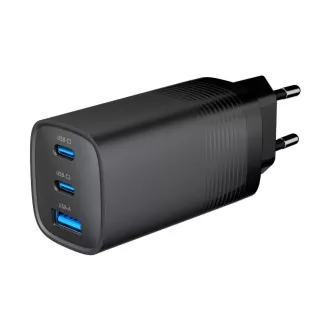 GEMBIRD PD nabíječka 1xUSB-A 2xUSB-C 67W černá