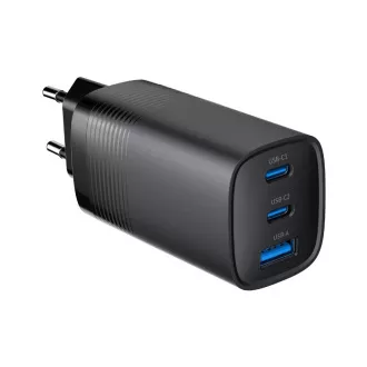 GEMBIRD PD nabíječka 1xUSB-A 2xUSB-C 67W černá
