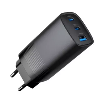 GEMBIRD PD nabíječka 1xUSB-A 2xUSB-C 67W černá
