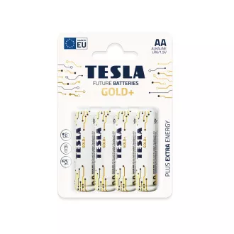 TESLA - baterie AA GOLD+, 4ks, LR06 TESLA - baterie AA GOLD+, 4ks, LR06