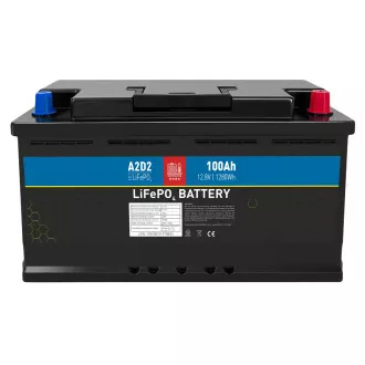 A2D2 baterie LiFePO4 12,8V 100Ah F15 SELF-HEAT Car Battery Case (Gotion cells) A2D2 baterie LiFePO4 12,8V 100Ah F15 SELF-HEAT Car Battery Case (Gotion cells)