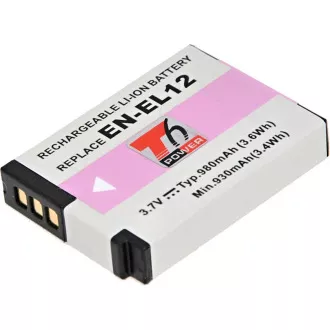 Baterie T6 Power Nikon EN-EL12, 1050mAh, 3,8Wh, černá Baterie T6 Power Nikon EN-EL12, 1050mAh, 3,8Wh, černá