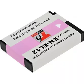 Baterie T6 Power Nikon EN-EL12, 1050mAh, 3,8Wh, černá Baterie T6 Power Nikon EN-EL12, 1050mAh, 3,8Wh, černá