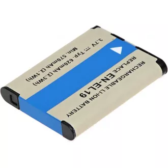 Baterie T6 Power Nikon EN-EL19, Sony NP-BJ1, 620mAh, 2,3Wh