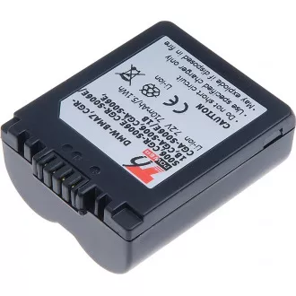Baterie T6 Power Panasonic DMW-BMA7, CGR-S006, CGR-S006E, CGA-S006, BP-DC5-E, 710mAh, 5,1Wh Baterie T6 Power Panasonic DMW-BMA7, CGR-S006, CGR-S006E, CGA-S006, BP-DC5-E, 710mAh, 5,1Wh