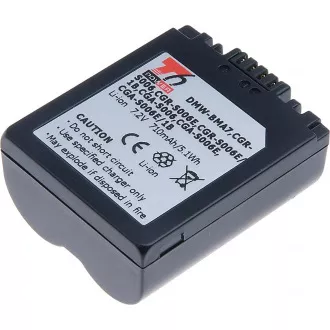 Baterie T6 Power Panasonic DMW-BMA7, CGR-S006, CGR-S006E, CGA-S006, BP-DC5-E, 710mAh, 5,1Wh Baterie T6 Power Panasonic DMW-BMA7, CGR-S006, CGR-S006E, CGA-S006, BP-DC5-E, 710mAh, 5,1Wh