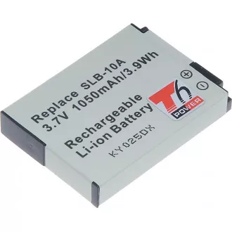 Baterie T6 power Samsung SLB-10A, BN-VH105, 1050mAh, 3,9Wh